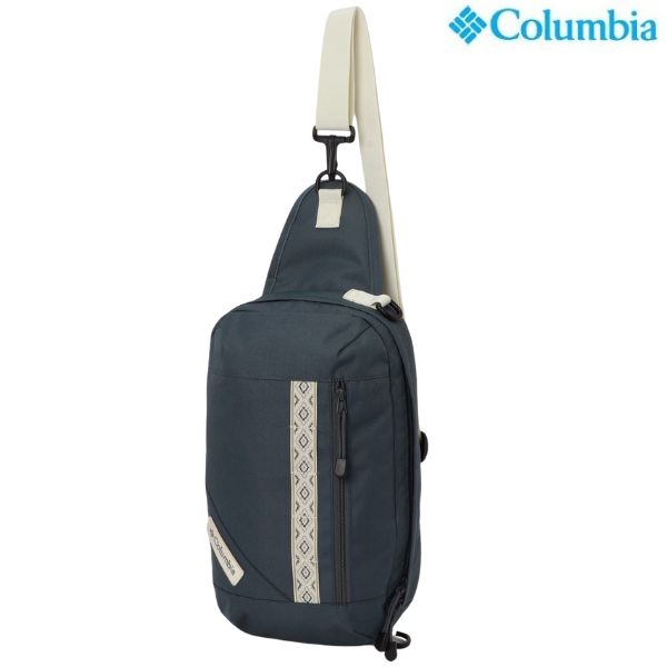 コロンビア オルウェイズ バイサイド 2ウェイ ボディバッグ ショルダーバッグ ブルー グレー Columbia Always By Side 2Way Body Bag Graphite PU8686-053