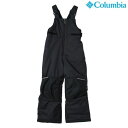 コロンビア ジュニア スキーパンツ スノーパンツ ブラック アドベンチャーライドII ビブ Columbia Adventure Ride II Bib 010...