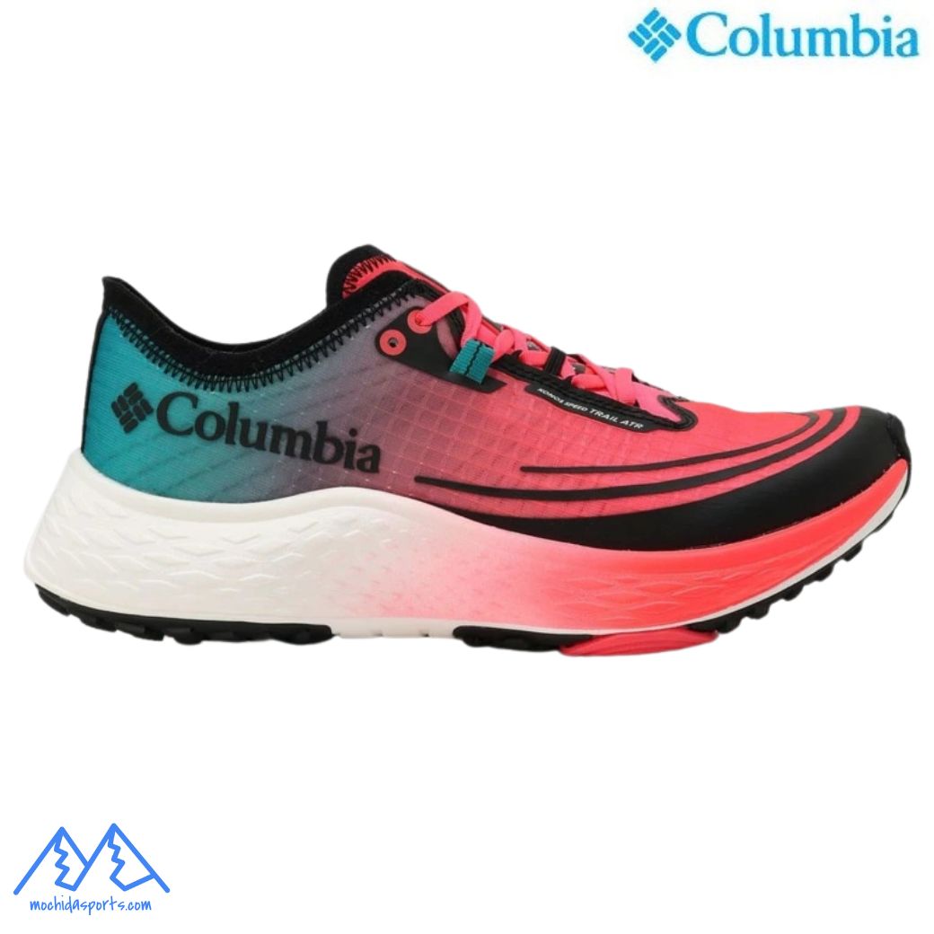 コロンビア レディース ランニングシューズ コノス スピード トレイル ATR Columbia KONOS SPEED TRAIL ATR Neon Sunrise Teal Chloride BL0303　648