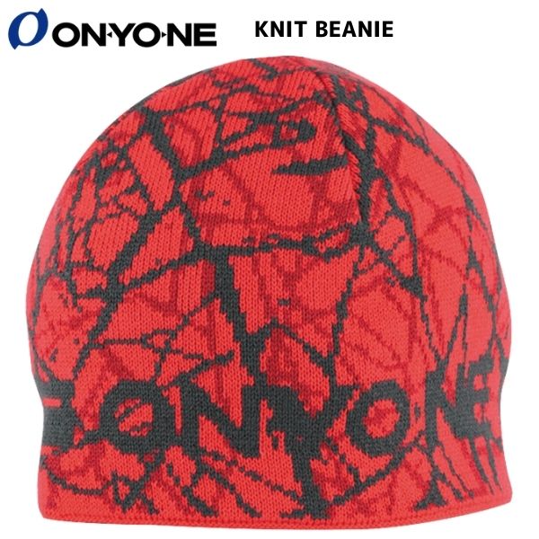 樂天商城 - オンヨネ ニットキャップ レッド ONYONE KNIT BEANIE RED ONA92012-055