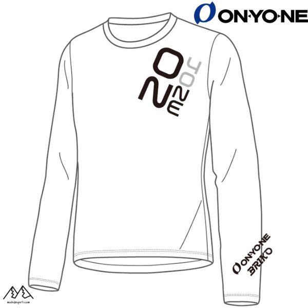������ �֥ꥳ ���� �ץ��� ���󥰥��꡼�� Ĺµ T����� �ۥ磻�� ONYONE BRIKO DP LONG T-SHIRT WHITE ONJ97E51-100
