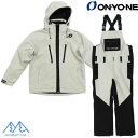 オンヨネ スキーウエア ジャケット ビブパンツ ONYONE MEN'S JACKET & PANTS R.GREEN ONJ97505 372 ONP9755...