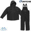 オンヨネ スキーウエア ジャケット ビブパンツ ブラック ONYONE MEN'S JACKET & PANTS BLACK ONJ97505 009 ONP9...