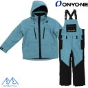 オンヨネ スキーウエア ジャケット ビブパンツ ブルー ONYONE MEN'S JACKET & PANTS M.BLUE ONJ97505 571 ONP9...