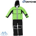 オンヨネ スキーウエア グリーン ブラック ONYONE MEN'S SUIT A.GRREN x BLACK ONS97520 353009