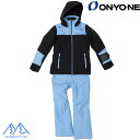 オンヨネ レディース スキーウエア ブラック スカイブルー ONYONE WOMEN'S LADIES' SUIT S.BLACK x SKY ONS87530...