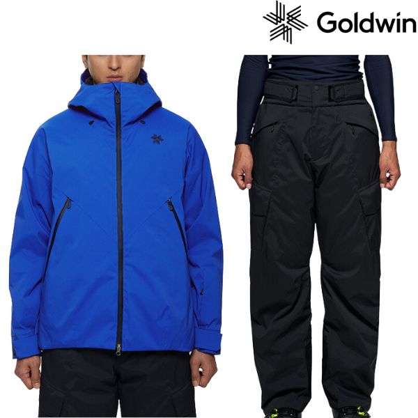 G-Solid Color Jacket G13301 ￥66,000（本体￥60,000） カラー　LP ラピスラズリ 重量 ─ 916g（サイズ3） Fabric ─〈 表地〉Dermizax 2層（ポリエステル50％、複合繊維（ポリエステル）50％） 〈中わた〉海洋リサイクル綿（ポリエステル100％） 〈裏地〉Stretch Lining（ポリエステル100％）、Nylon Taffeta（ナイロン100％）、 Brushed Trico（t ポリエステル100％）、Feelthermo（ポリエステル100％）、 High Stretch Fleece（ナイロン58％、ポリエステル38％、ポリウレタン4％） （表地・裏地コーティング等樹脂加工） 耐水圧：20,000mmH2O or Higher（JIS L1092）） 透湿度：10,000g/m2・24h or Higher（JIS L1099B-1） G-Solid Color Cargo Wide Pants G33357 ￥49,500（本体￥45,000） カラー　BK ブラック 重量 ─ 745g（サイズ3） Fabric ─〈 表地〉身生地：Dermizax 2層（ポリエステル50％、 複合繊維（ポリエステル）50％）、 裾内・ウエストベルト：ナイロン100％、 ウエスト脇：ポリエステル84％、ポリウレタン16％ 〈中わた〉海洋リサイクル綿（ポリエステル100％） 〈裏地〉Stretch Lining（ポリエステル100％）、Nylon Taffeta（ナイロン100％）、 Brushed Trico（t ポリエステル100％）、Feelthermo（ポリエステル100％）、Mesh（ポリエステル100％） 〈裾〉ナイロン100％ （表地・裏地コーティング等樹脂加工） 耐水圧：20,000mmH2O or Higher（JIS L1092）） 透湿度：10,000g/m2・24h or Higher（JIS L1099B-1）　