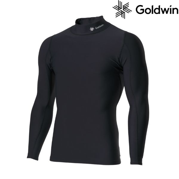 ゴールドウイン スキー アンダーシャツ 光電子ウォームハイネックロングスリーブ シースリーフィット メンズ GOLDWIN Kodenshi Warm High Neck Long Sleeves C3fit Men 039 S GC62302-BK