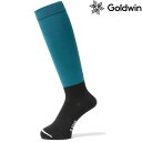 ゴールドウイン スキーソックス シースリーフィット 極薄 ハイソックス GOLDWIN C3fit Ultra Thin Winter High Socks BJ ブルーコーラル GC23389-BJ
