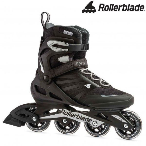 ROLLERBLADE ZETRABLADE 80mmウィール/SG5ベアリング採用の入門向け高性能モデル FEATURES: • IDEAL FOR CASUAL AND NOVICE SKATERS - Entry-level balanced skate for men with a comfortable and secure fit at a value price • HIGH CUFF FOR ADDED SUPPORT - Durable shell makes learning to skate easier • COMFORT PERFORMANCE LINER - Padded liner and secure closure system ensure snug fit • MONOCOQUE FRAME - Durable frame for a lower center of gravity enhances stability • ROLLERBLADE PERFORMANCE WHEELS - 80mm/82A wheels and SG5 bearings for better wear and moderate speed WHEELS　Rollerblade 80mm/82A SHELL/UPPER　Zetrablade monocoque, mesh, seamless toe box LINER　Performance, Training footbed FRAME　Monocoque Composite (max 4x80mm) BRAKES　On the skate BUCKLE　Cuff buckle, 45° strap, laces BEARINGS　SG5