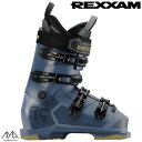 レクザム スキーブーツ REXXAM COMFORT RC-90 ALL-ROUND MODEL BLUE GRAY レグザム 25RC90