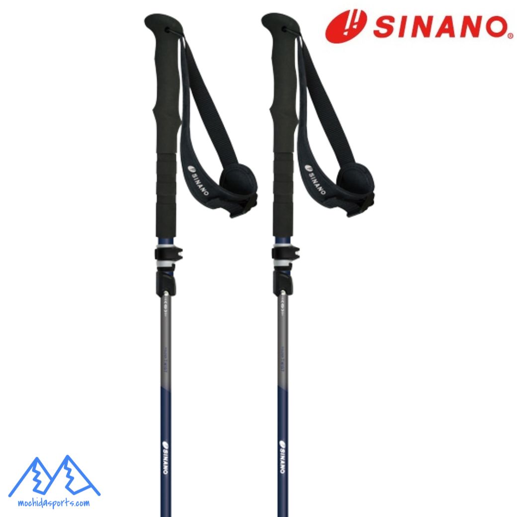 乐天商城 - シナノ トレッキングポール フォールダーTWIST 115 ネイビー SINANO FOLDER TWIST 115 フォルダー ツイスト 100-115cm 510307