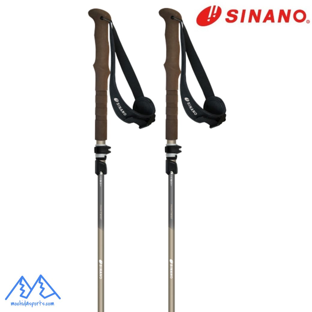 樂天商城 - シナノ トレッキングポール フォールダーTWIST 110 ベージュ SINANO FOLDER TWIST 110 フォルダー ツイスト 95-110cm 510309