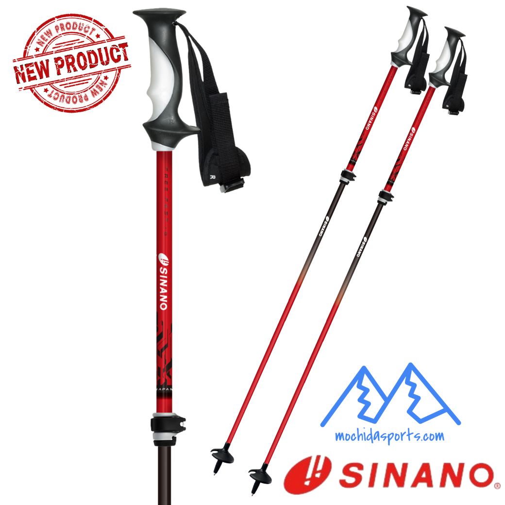 SINANO FREE FAST α MSP CUSTOM 95-120cm シナノFREE-FAST-αに当店おすすめのI.M.P.グリップを装着した、持田スポーツオリジナルモデルです シナノ サイズ調整式　スキーポール フリーファストアルファMSP かつてない振りやすさと軽量＋剛性オールラウンドモデル ELMレバーロック シナノ独自の技術で操作性UP （当社比40％UP） グローブをしたままでも調整可能 固定力の調整はコインで簡単 軽い力で開閉可能 スウィングバランス 手元に重心が来る設計 軽量モデル　237g かつてない振りやすさ 軽量にて剛性がある フラッグシップモデル 商品名 フリーFAST-α MSP CUSTOM 使用サイズ 自由固定式：95-120cm 重量 約235g/本 材質 高力アルミ14.3φ+カーボン12.1φ グリップ PG-47W I.M.Pグリップ バスケット PB-57、（深雪用PB-58対応可） 製造 日本製 I.M.Pグリップ I.M.P（アイエムピー）グリップは、スキーポールの操作性を飛躍的に高めるために開発された独自形状のグリップです。 高い安定性: 小指を中心に操作（ホールド）することで、ポールワーク時に上半身や上体が安定しやすくなります。 手の小さい方にもおすすめ: 全体的に細身な形状に作られているため、手の小さなスキーヤーや女性でもしっかりと握り込むことができます。　