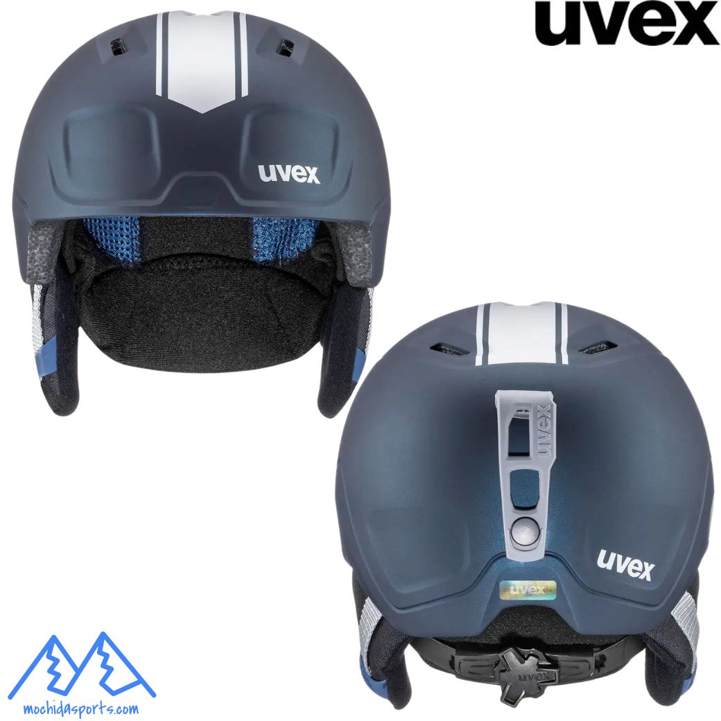 ���٥å��� ����˥� ������ �إ��å� �졼���ߥåɥʥ��� ����С��ޥå� �ͥ��ӡ� UVEX HEYYA PRO RACE MIDNIGHT NAVY / SILVER MATT 5662539005