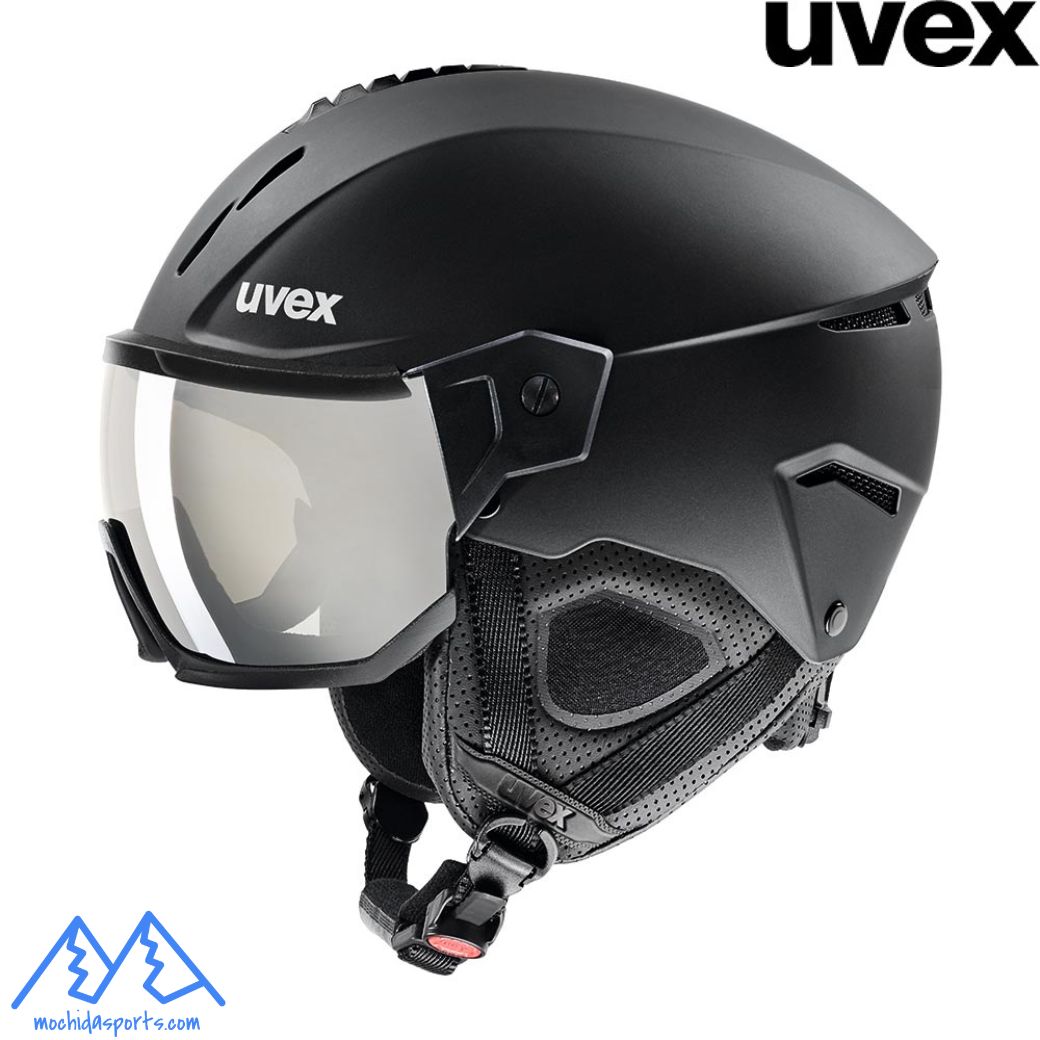 配件 - ウベックス スキー バイザーヘルメット ブラックマット UVEX INSTINCT VISOR BLACK 5662602