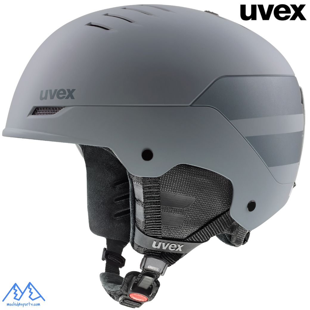 uvex wanted シンプルなデザインのオールラウンドヘルメット。 丈夫で安全性の高いハードシェル素材のこのヘルメットは、 開閉式のベンチレーションシステムと襟元を覆うネックウォーマーシステムにより快適な装着感を実現。 ハードシェルテクノロジー 2シェルサイズ IAS フィットシステム 開閉式ベンチレーション モノマティッククロージャー ネックウォーマー機能 FAS ストラップ EN 1077:2007B 認証　