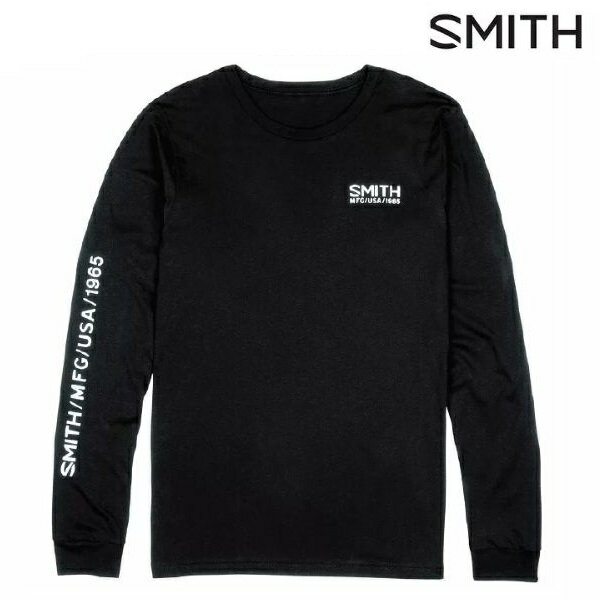 乐天商城 - スミス ロングTシャツ ブラック 長袖 ロンT SMITH ISSUE LONG SLEEVE BLACK 011305155