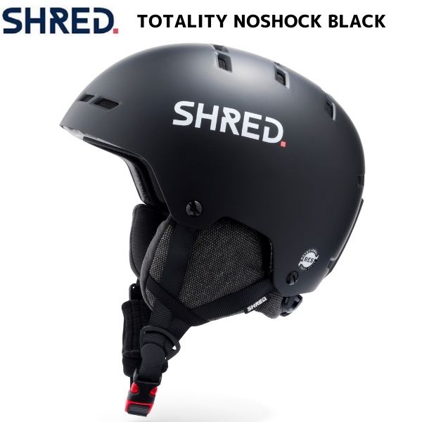 シュレッド ヘルメット トータリティー ノーショック ブラック SHRED TOTALITY NOSHOCK BLACK HETTNJ11