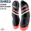 シュレッド カーボン シンガード Lサイズ SHRED SHIN GUARDS CARBON RUST GUSGCM12L