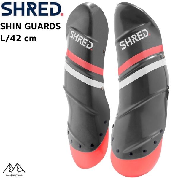 SHRED SHINGUARDS SHIELD Lサイズ MATERIAL | SLYTECH SHIELD | EVA foam STRAPS WIDTH | 30 mm LENGTH | 42 cm　