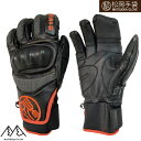  }cIJ [VO XL[O[u GSObv 4{w MATSUOKA RACING SKI GLOVE ERGOGRIP ubN IW ESK-2340R-BO