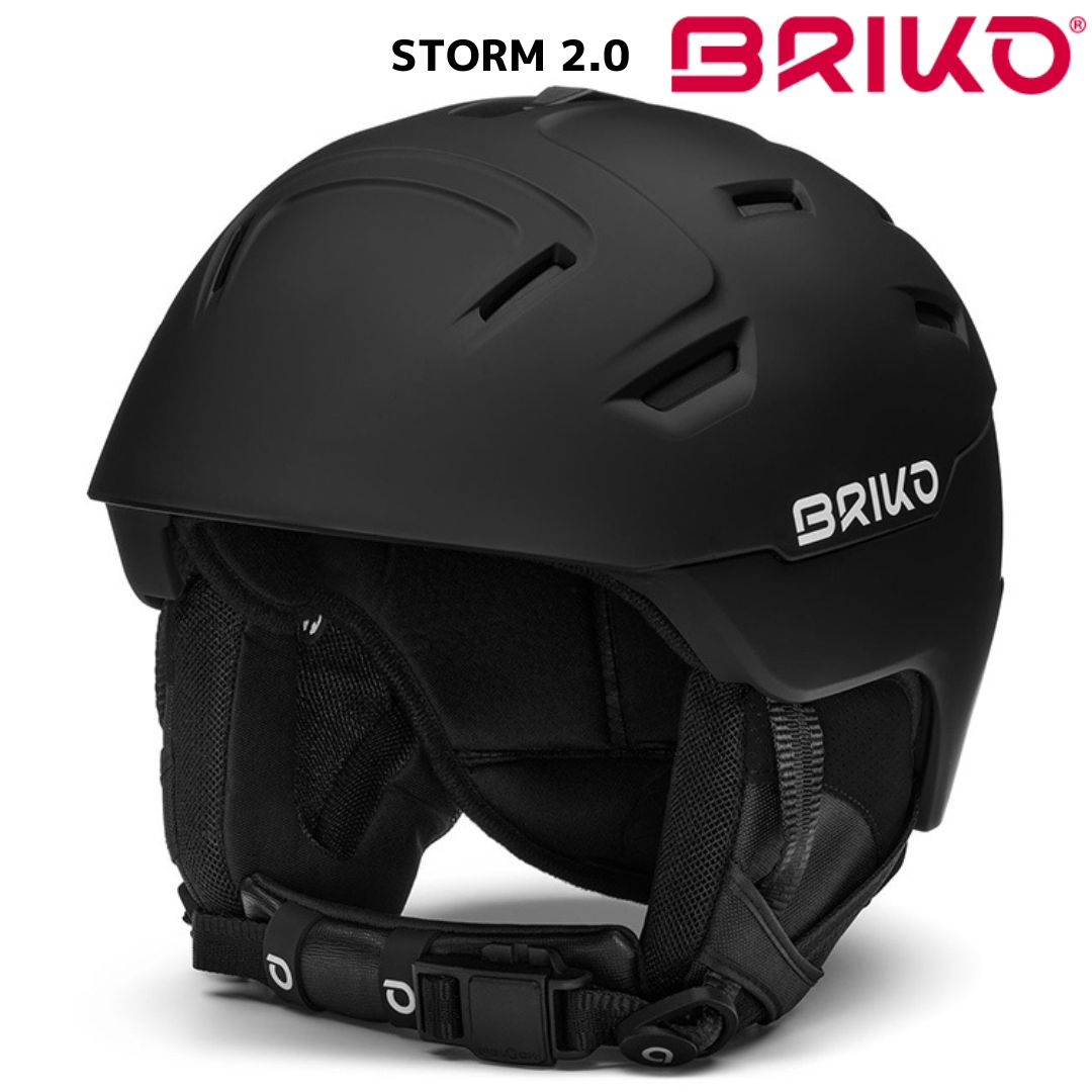 ブリコ スキー ヘルメット ストーム 2.0 マットブラック BRIKO STORM 2.0 917 MATT BLACK 21114CW 917