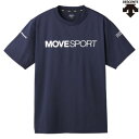 デサント エス.エフ.テック クール ショートスリーブシャツ Tシャツ ネイビー DESCENTE S.F.TECH CL S/S NV DMMVJA50-NV