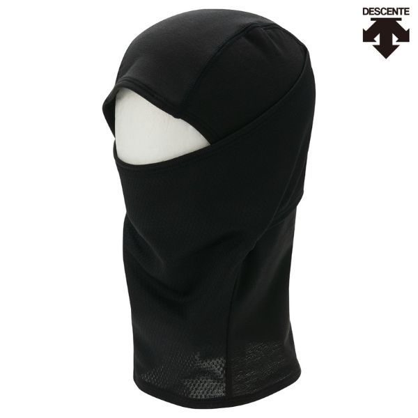 デサント ジュニア用 バラクラバ DESCENTE BALACLAVA 光を効率よく熱に変換することで優れた保温力を発揮する積極保温素材ヒートナビを採用したバラクラバ。 カラー：BLK ブラック 素材：表地/ヒートナビニット 本体/アクリル60%、ポリエステル30%、ポリウレタン10% 前立て部/ポリエステル100% サイズ：F フリー ***配送について*** こちらの商品をご購入の際は、ゆうパケット配送 [送料 300円]にて承ります。 ご希望の場合はカートの配送方法より ゆうパケット をお選びください。 概ね発送日の翌々日にお届けいたしますが、郵便受投函のため到着日・お時間のご指定、商品代金引換の対応はできません。　