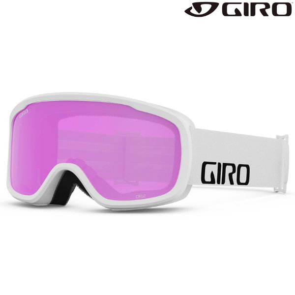 ジロ スキー ゴーグル クルーズ ホワイト GIRO CRUZ WHITE WORDMARK Amber Pink 7144868