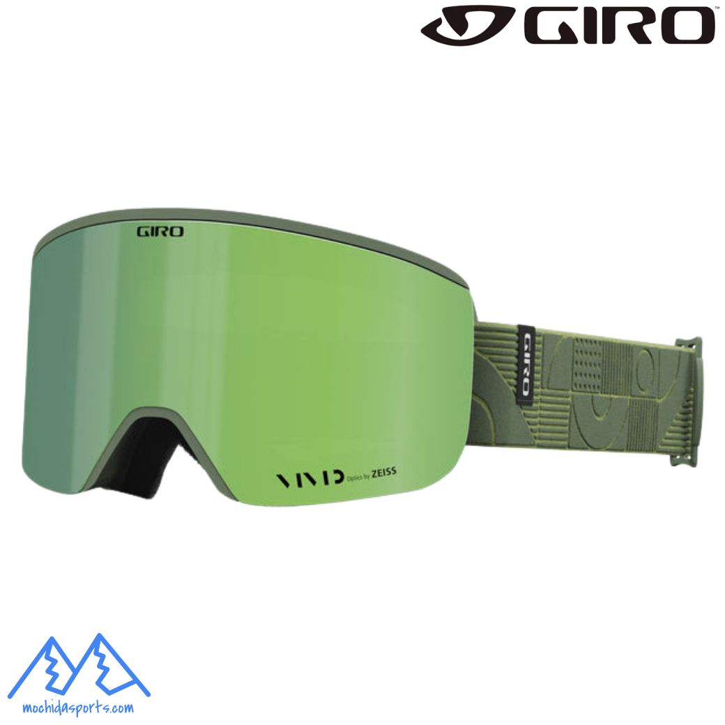 GIRO ELLA エラ 女性デザイナーにより女性の為にデザインされたウィメンズモデル。 VIVID平面レンズを搭載し、見えにくい雪面もクリアに認識できる。クイックチェンジレンズシステムは、2カ所のマグネットと4つのピンで、誰にでも簡単にレンズ交換が可能 VIVID Infraredレンズ（曇天用）1枚付き FRAME EXVフレームレスデザイン LENS ZEISS VIVID平面ダブルレンズ FEATURES ● EXVテクノロジー ● EVAKべントテクノロジー ● クイックチェンジマグネティックレンズ交換システム ● プラッシュマックスフリース使用トリプルレイヤーフェイスフォーム ● 曇り止め加工 ● 眼鏡対応フレーム（眼鏡のフレームサイズによります） ● ZEISS VIVIDレンズ晴天用1枚・曇天用1枚付き　