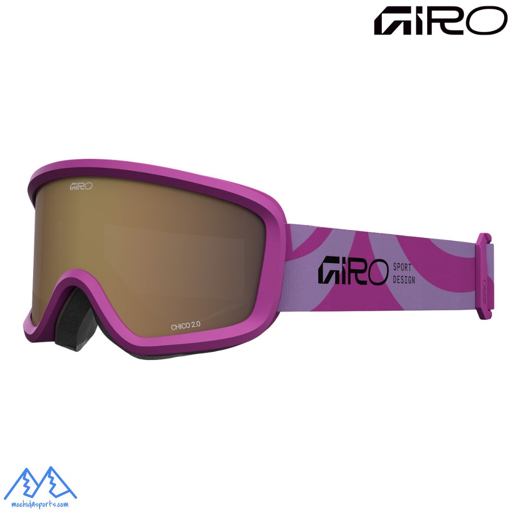 乐天商城 - ジロ ジュニア スキー ゴーグル チコ 2.0 パープル GIRO Chico 2.0 MAUVE FLOW Amber Rose 7171714