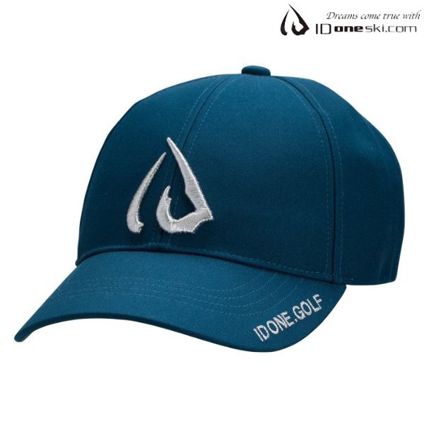 乐天商城 - アイディーワン ID ロゴ ベーシックキャップ ブルーネイビー ID ONE.GOLF ID LOGO BASIC CAP BLUE NAVY