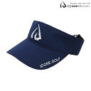 アイディーワン ID ロゴ サンバイザー ネイビー ID ONE.GOLF ID LOGO SUN VISER CAP NAVY IDONE