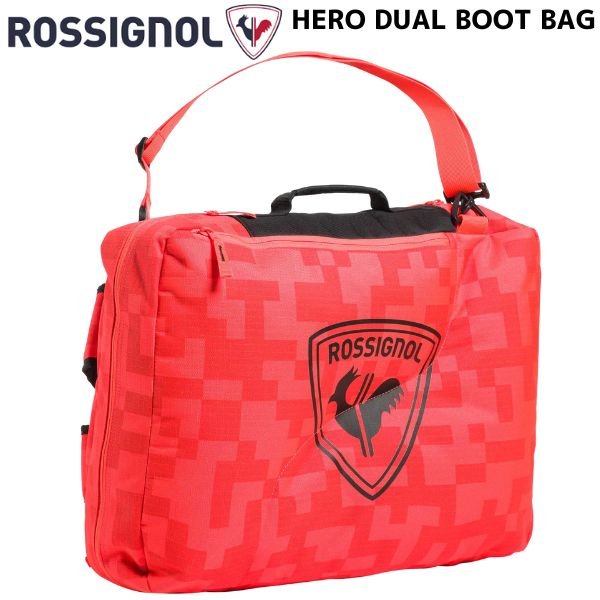 ロシニョール スキーブーツバッグ ショルダー バックパック 機内持ち込みサイズ 19L ROSSIGNOL HERO DUAL BOOT BAG RKLB109