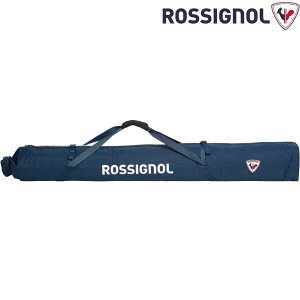 ロシニョール 1台入 スキーバッグ ROSSIGNOL STRATO EXTENDABLE 1 PAIR PADDED SKI BAG 160-210cm スキーケース RKIB305