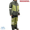 ロシニョール スキーウエア デモチーム セット ブラック カーキ ROSSIGNOL DEMO TEAM JACKET & PANTS BLACK KHAKI ...