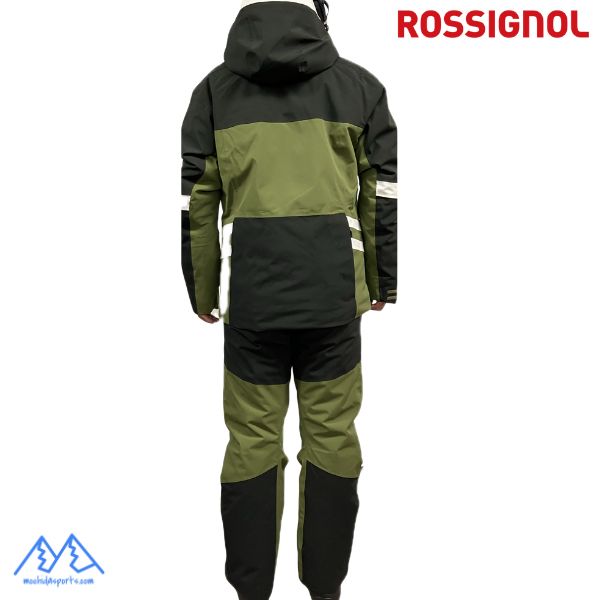 �����˥硼�� ������������ �ǥ������ ���å� �֥�å� ������ ROSSIGNOL DEMO TEAM JACKET & PANTS BLACK KHAKI [RLOJJ15RLOJP15-BK]