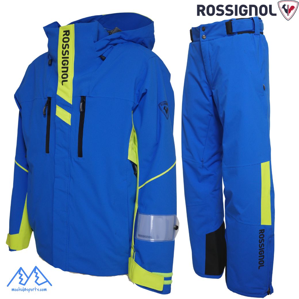ロシニョール デモチーム スキーウエア セット Mサイズ ブルー ROSSIGNOL DEMO TEAM JACKET & PANTS BLUE RLPJJ11-RLPJP11-BLUE