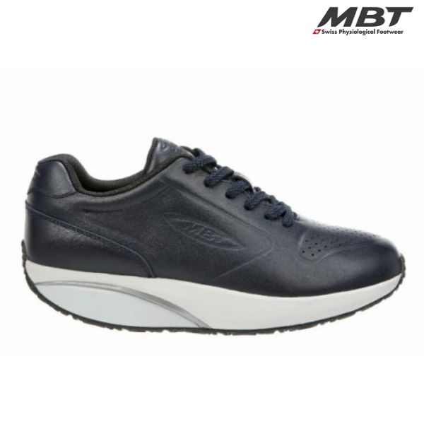 MBT レディース 機能性 レザー スニーカー ウォーキング シューズ ネイビー エムビーティー MBT 1997 LEATHER WINTER INDIGO BLUE WOMEN S 700947-1193N