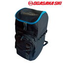 OGASAKA レースブーツ BAG / 48 スキーブーツ、ヘルメット、レガースなどを収納可能 背面と上部の2箇所からアプローチ可能 着脱式ブーツカバー装備 カラー：BK サイズ：H51cm×W34cm×D34cm 重量：約1.2kg 容量：約48L 素材：ポリエスター600D　