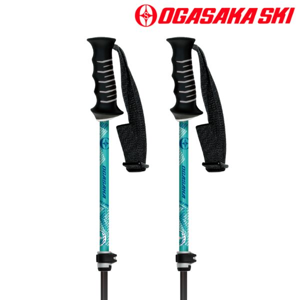 オガサカ サイズ調整式 ストック スキーポール グリーン 90-115cm OGASAKA LC-FS GN 315