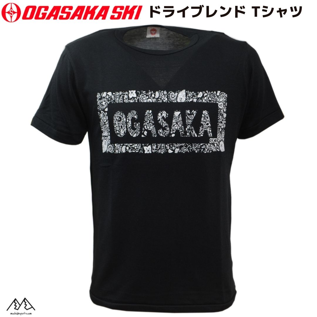 乐天商城 - オガサカ OGASAKA TEAM 限定モデル ドライブレンド Tシャツ ブラック