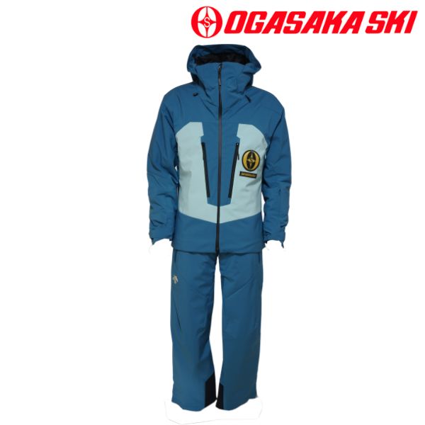 オガサカチーム スキーウエア DESCENTE OGASAKA M-1 ジャケット＆パンツ Mサイズ M1