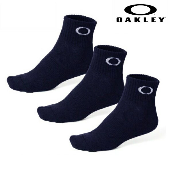 ꡼ OAKLEY å 3P SOCK 93238jp 60B NavyBlue ͥӡ 3­å 93238jp-60B