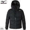 ミズノ スキーウエア スキージャケット ダウンパーカー ブラック MIZUNO SAJ DOWN PARKA SNOW JAPAN Lサイズ Z2ME2301-09-L