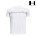 アンダーアーマー Tシャツ ホワイト UA スピードストライド グラフィックショートスリーブ White Black Reflective 1361480-10...