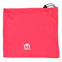 MICO NECK WARMER PINKミコ ネックウォーマー ピンク