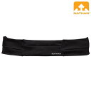 ネイサン アジャスタブル ジップスター ブラック ジップポケット付 ランニング トラベル ウェストバンド NATHAN ADJUSTABLE FIT ZIPST...