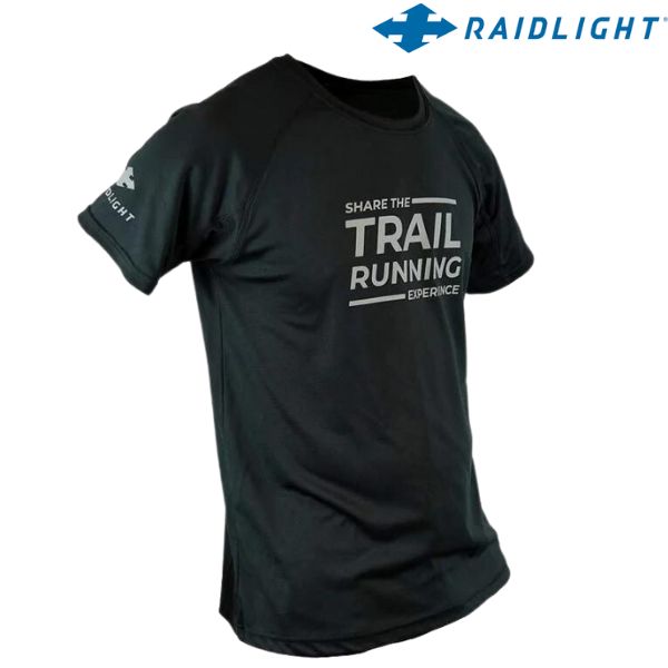 レイドライト アクティブショートスリーブトップ RAIDLIGHT ACTIV SHIRT TRAIL TOP ブラック BLACK Tシャツ トレイルランニング GLLMT06 200